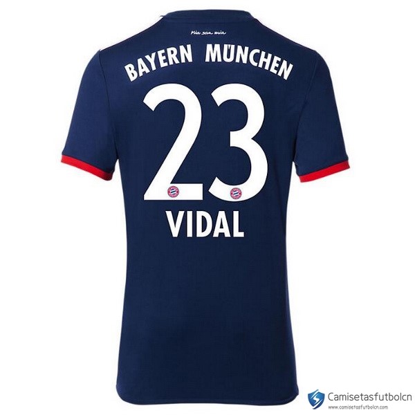 Camiseta Bayern Munich Segunda equipo Vidal 2017-18